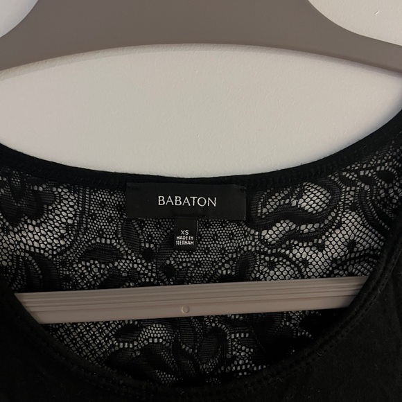 Aritzia Babaton Black Dress with Lace Back - Picture 2 of 2